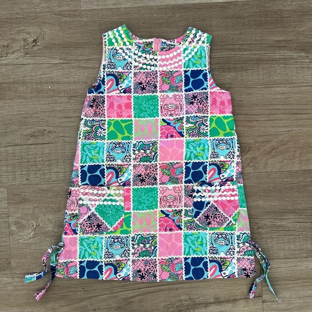 Lilly Pulitzer Patchwork Dress 4T